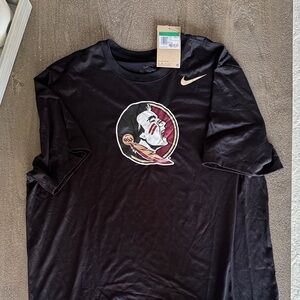 Nike Black T-Shirt with Graphic Logo